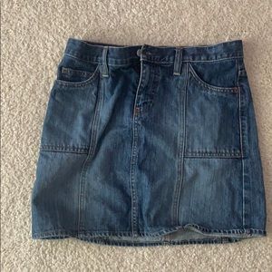GAP jean skirt